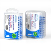 ISO Approved I Shape Soft Silicone Oral teeth Gum Care Plastic Interdental Brush Toothpick
