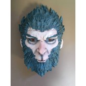 Wukong staff halloween mask black myth sun wukong figure costume toy resin mask monkey king mask
