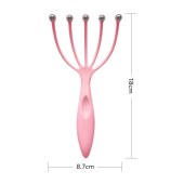 Hot seller Scalp massager Steel Ball head Massage Relaxation Five Finger Massager for head