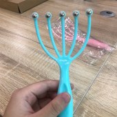 Hot seller Scalp massager Steel Ball head Massage Relaxation Five Finger Massager for head