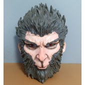 Wukong staff halloween mask black myth sun wukong figure costume toy resin mask monkey king mask