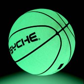 PSYCHE basketball balls Glow In The Dark Luminous leather ball basketballs