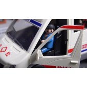 Ambulance Friction Powered Truck Simulation Play House Toys With Lights Sounds Fun Indoor Pretend Doctor Car Toys For Kids