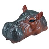 Infrared RC Realistic Hippopotamus Toy with Water Spray & Sound Effects Dual Propellers Waterproof