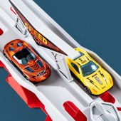 Hot Sale Big Size Transport plastic truck toy Car Catapult Storage Car With Alloy toy truck Foldable transform-er car toy