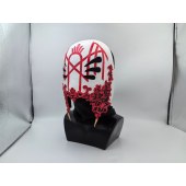 Cosplay Rock Band Sleep Engraved Mask Cosplay Prop Resin Replica Fan Gift Halloween Spooky Mask Collectible Resin Craft