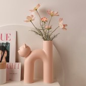 BHM- Manufacture new design model hot luxury ceramic vase animal vase home decoration Christmas gift birthday gift