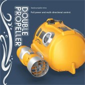 Zhiqu Toys Waterproof Rechargeable Electric Remote Control Speedboat Gifts Water Toys Mini RC Boat with Spray for Children 2.4G
