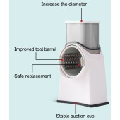 3PCS Blade Slicer Home Cooking Kitchen Multifunctional Vegetable Chopper Melon Grater Fruit Cutter