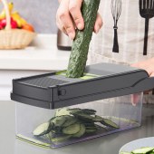 Multifunctional Onion Cutter Fruits Slicer Potatoes Peeler Manual Vegetable Chopper