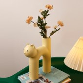 BHM- Manufacture new design model hot luxury ceramic vase animal vase home decoration Christmas gift birthday gift