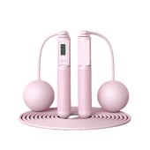 Electric digital cordless speed counter smart jump rope for fitness