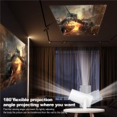 Portable Mini Pocket P30 Projector with Wifi & BT Android Home Theater led Outdoor Smart Projector Manufactur Protector