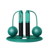 Electric digital cordless speed counter smart jump rope for fitness