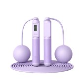 Electric digital cordless speed counter smart jump rope for fitness