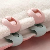 Needle free Anti Move Bedding Sheet Blanket Comforter Duvet Kit Cover Gripper Duvet Clip Quilt Holder (8 pack)