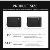 Laptop Sleeve Bag Pouch 13 14 15.4 15.6 Inch For Macbook Air Pro HP DELL Computer Notebook Carrying Case Shockproof Men Women