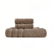 Three Pieces Set Bamboo Fiber Bath Towel, Face Towel Set Family Towel set Soft Healthy Dreaming Gift