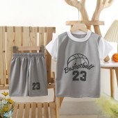 Kids Toddler Youngs Basketball Jersey with Shorts, Quick-Dry Sports Outfit for Boys & Girls, for Basketball, Running & E