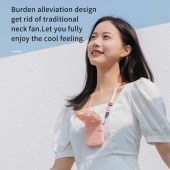 Folding 3 in 1 cooling mini foldable desk fan rechargeable power bank handy fan mini portable hanging neck usb fan