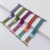 Apple Watch Band Compatible with Milanese Small Waist Design, Magnetic Stainless Steel Strap for Apple Watch