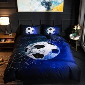 Polyester Bedding 3D Quilt Cover Set 3D Printed 100% Microfiber 3 Pcs Reactive Printing Bedding set