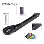 2pcs Car Seat Gap Filling Side Seam Plug Strip Leak-proof Filling Strip Car Seat Gap Anti-drop Interior Car Decoration Supplies