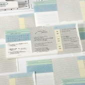 Simplicity Fashion Series Versatile Scrapbooking Paper Loose Leaf Writeable Account Hand Diary Memo Pads Stationery