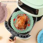 Set of 5-Silicone Air Fryer Baking Trays Baking Set