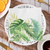 Party Printed Napkins Colorful Paper Napkins with Floral Designs Wholesale for Restaurants and Gatherings