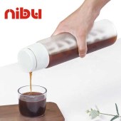 Professional Leak-Proof Ice Cold Brew Coffee Bottle Glass Coffee Pot Tea Infuser Cold Brew Coffee Maker