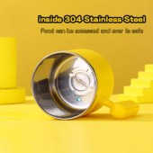 450ML Double Wall 304 Stainless Steel Camping Mugs With Lid Handle Offical Coffee Mug