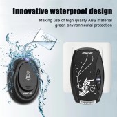 EU Plug Waterproof Wireless Doorbell with 36 Chimes Single Receiver Plug-in Type Door Bell Cordless Smart Home Door Bells
