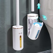 Toilet Brush Set Disposal Toilet Brush And Holder Set For Bathroom Plastic Toilet Cleaning Brush WithDetachedAromatherapy