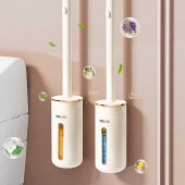 Toilet Brush Set Disposal Toilet Brush And Holder Set For Bathroom Plastic Toilet Cleaning Brush WithDetachedAromatherapy