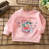 110-130cm/4-9Years Kids Yongs Round Neck Sweatshirt Pullover Daily Party Casual Tops, Kids Clothing Gift Comfortable Fit