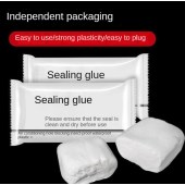 Air conditioning hole sealing glue household sewer pipe sealing glue wall hole dormitory air conditioning hole sealing rubber mastic sealing putty sealant