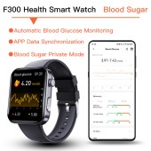 Sports Smart Watch F300 Fitness Tracker Smart Watch With Blood Press