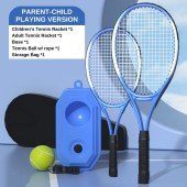 Solo Tennis Trainer Improved Skills Rebound Ball Self Practice Tennis Trainer Base Rebound Ball Portable