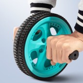 High Quality Power Roller Abdominal Body Fitness Strength Training AB Wheel Roller for Muscles AB Wheel Roll Gym yoga