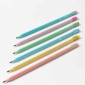 HB/2B pencil standard Macaron Pencils Set High quality 12 Pcs Student writing pencil
