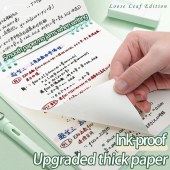 Square Loose-leaf Notebook Flip Top Removable coil Notebook Book for students journal notebook (2 pack)