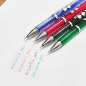 Hot sell school stationery office supplies erasable gel pen  erasable ink natural pen with eraser