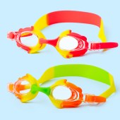 Popular Kids colourful UV Protect Waterproof Swimming Goggles Fog-Free