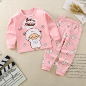 6month-6years/73-120cm Girls Underware Pyjamas Suits Multiple Coolers Soft Cotten Fluorescent Agent Free