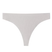Pure Cotton Women's Panties - Seamless, Low-Waist, Sexy Bikini Briefs with Minimalist Thin Straps.