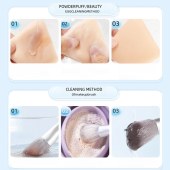 Makeup Brush Cleaner for Cleaning Makeup Brushes,Sponges and Powder Puff,Makeup Tool Solution-Deep Cleaning & Hypoallergenic
