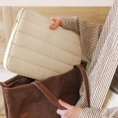 13 inch Puffer Laptop Sleeve Cute Pillow Case Carrying Case Laptop Cover Fit in 13 inch Computer Notebook Laptop Sleeve Case