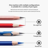 Automatic lead-feeding pencil sharpener hand-cranked sharpener for kids