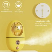 Portable Mini Handy Facial Steamer Skin Care Moisturizing Electric Nano Mist Sprayer Facial Mist Vaporizer